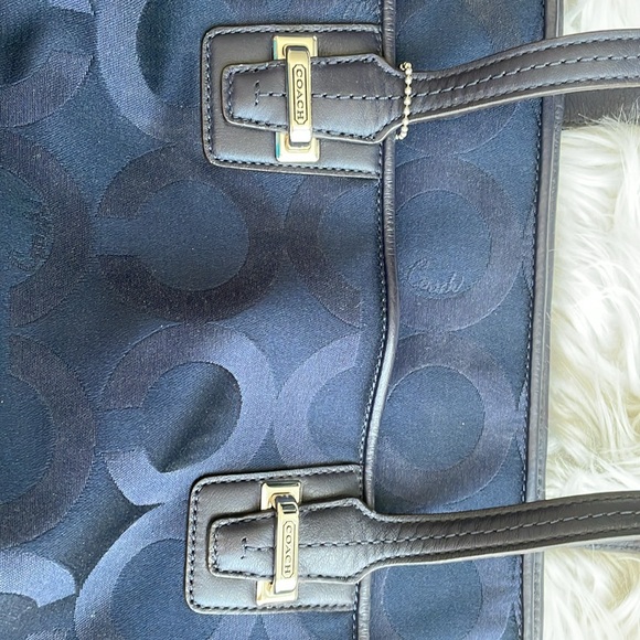 Y2K Navy Blue Coach bag - Picture 3 of 6